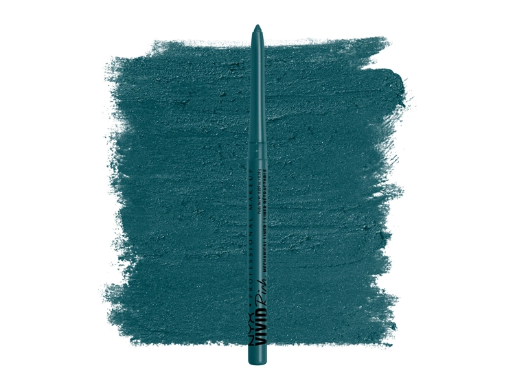 DELINEADOR DE OJOS NYX PROFESSIONAL MAKEUP VIVID RICH MECHANICAL PENCIL AQUAMARINE DREAM 0.28 GR - 5