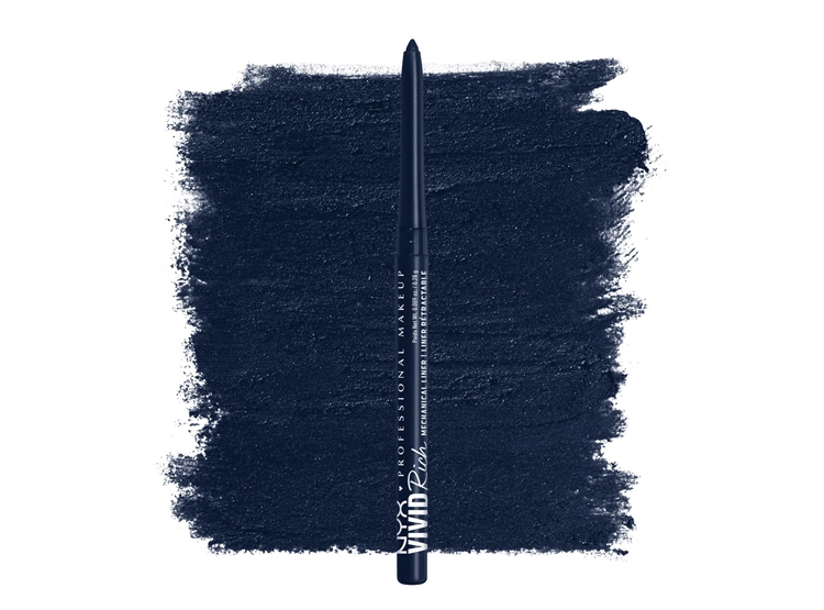 DELINEADOR DE OJOS NYX PROFESSIONAL MAKEUP VIVID RICH MECHANICAL PENCIL SAPPHIRE BLING 0.28 GR - 5