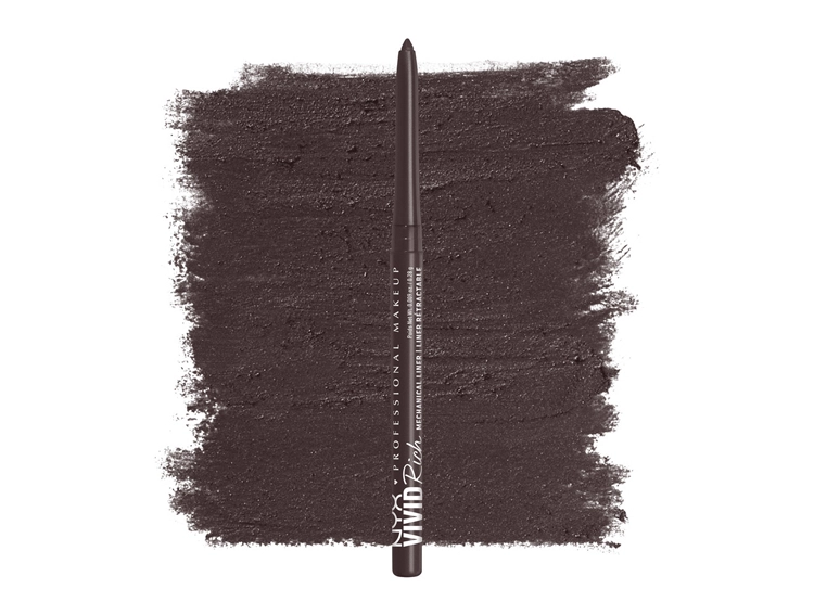 DELINEADOR DE OJOS NYX PROFESSIONAL MAKEUP VIVID RICH MECHANICAL PENCIL SMOKIN TOPAZ 0.28 GR - 5