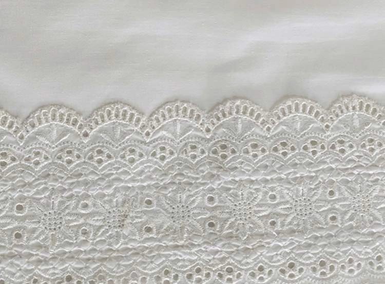 JUEGO DE SABANAS ILLUSIONS BRODERIE BLANCO 180H KING - 2