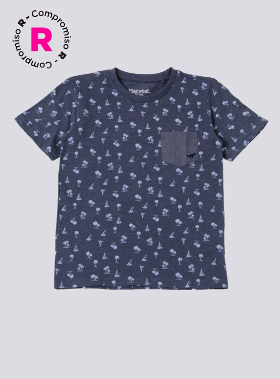 POLERA MANGA CORTA HARVEST