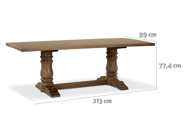 JUEGO DE COMEDOR CIC SEATTLE 8 SILLAS BEIGE - 13