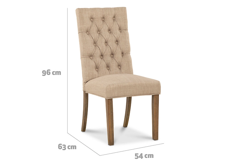 JUEGO DE COMEDOR CIC SEATTLE 8 SILLAS BEIGE - 14