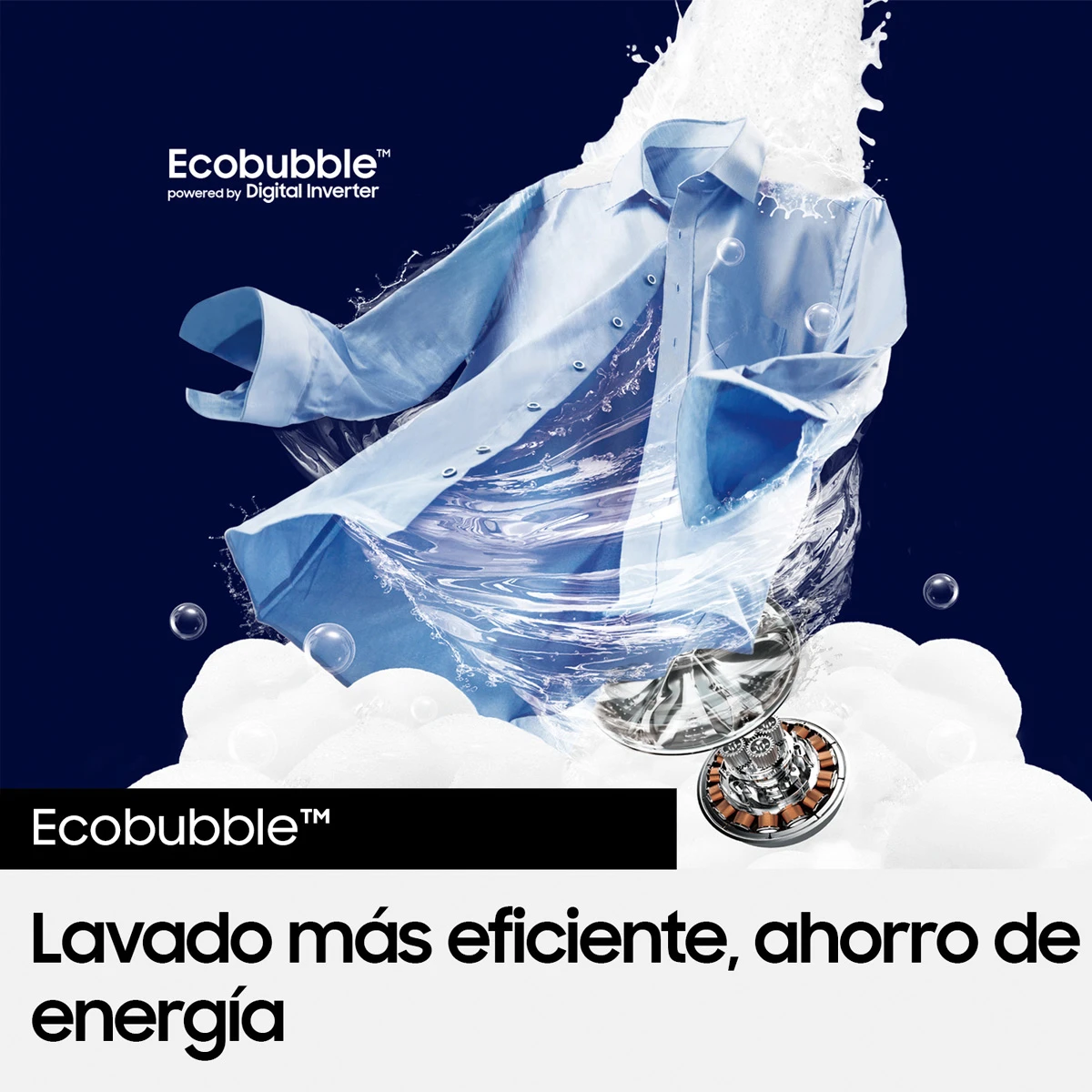 LAVADORA CARGA SUPERIOR SAMSUNG WA13CG5441BW 13KG BLANCO - 5