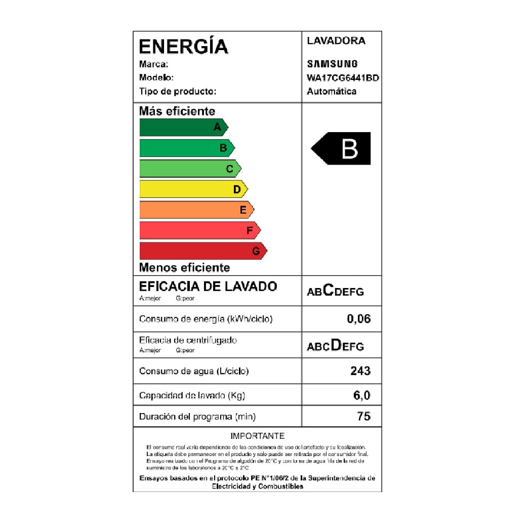 LAVADORA CARGA SUPERIOR SAMSUNG WA17CG6441BD 17KG GRAFITO - 9