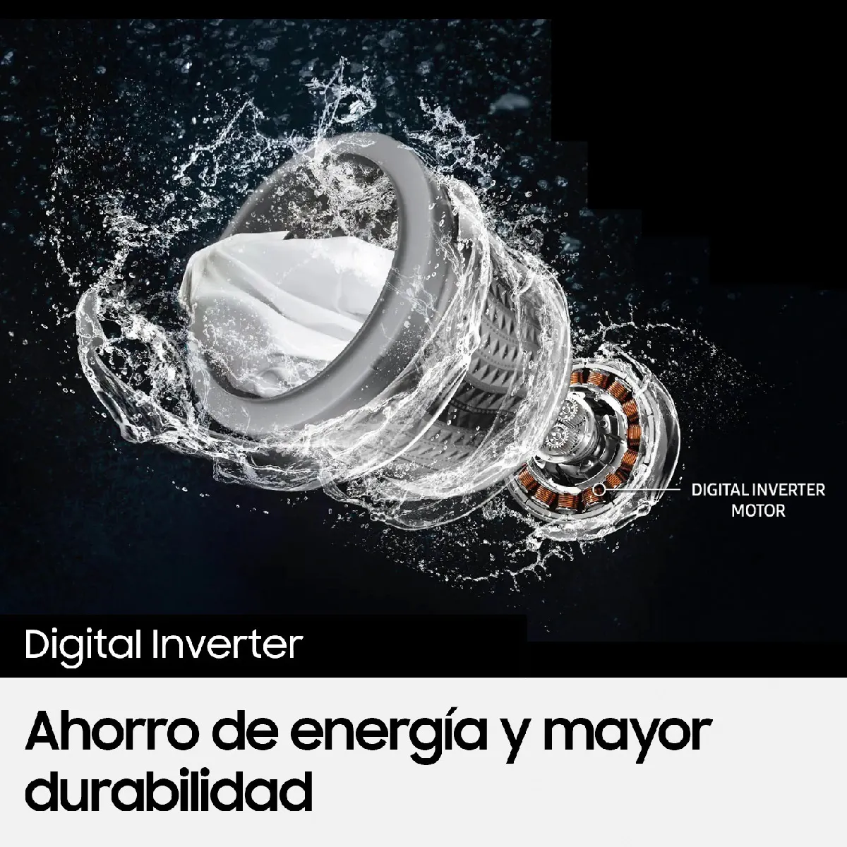 LAVADORA SAMSUNG 17 KG CARGA SUPERIOR WA17CG6441BWZS - 6
