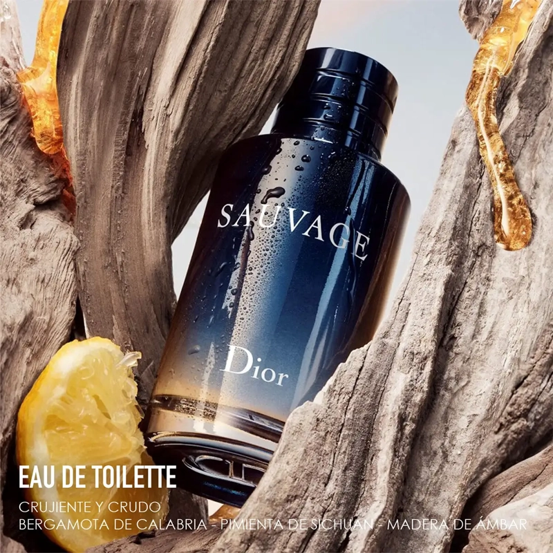PERFUME DIOR RECARGA SAUVAGE HOMBRE EDT 300 ML - 3