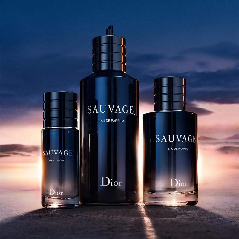 PERFUME DIOR RECARGA SAUVAGE HOMBRE EDT 300 ML - 4