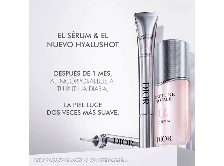 SERUM FACIAL DIOR ANTIARRUGAS CORRECTOR CAPTURE TOTALE HYALUSHOT 15 ML - 3