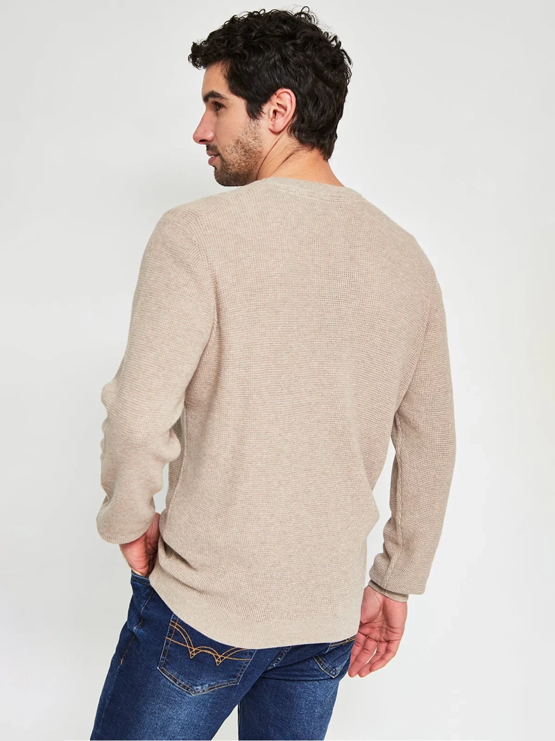 SWEATER HOMBRE MARQUIS ALGODÓN TEXTURADO - 2