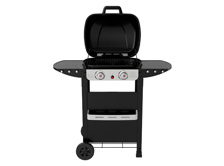 PARRILLA A GAS BBQ GRILL DENVER PRO 2Q GRIS - 4