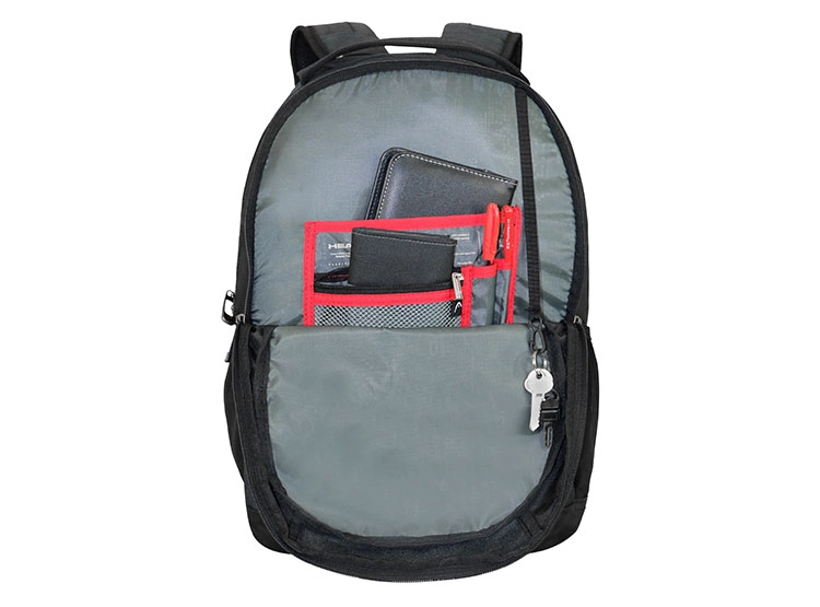 MOCHILA HEAD PORTER MELANGE GRIS OSCURO - 9