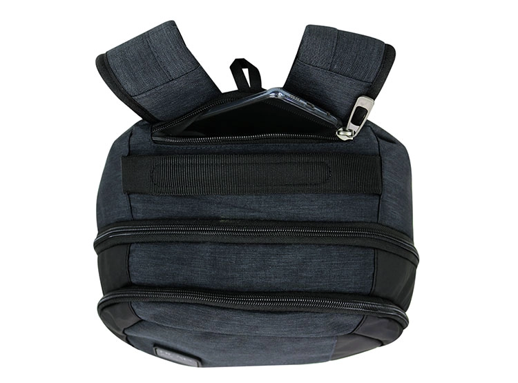 MOCHILA HEAD PORTER MELANGE GRIS OSCURO - 10