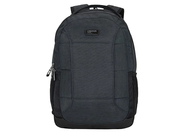 MOCHILA HEAD STOUT MELANGE GRIS OSCURO - 1