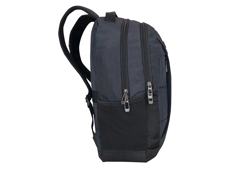 MOCHILA HEAD STOUT MELANGE GRIS OSCURO - 3