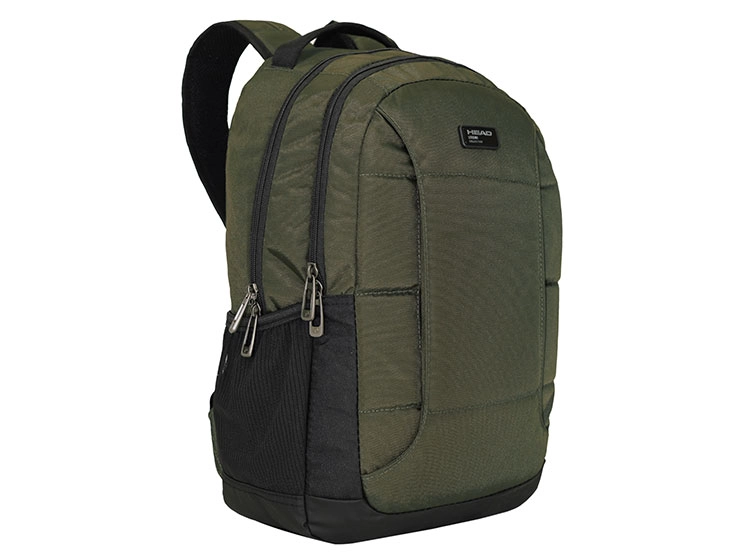 MOCHILA HEAD STOUT VERDE MILITAR - 2
