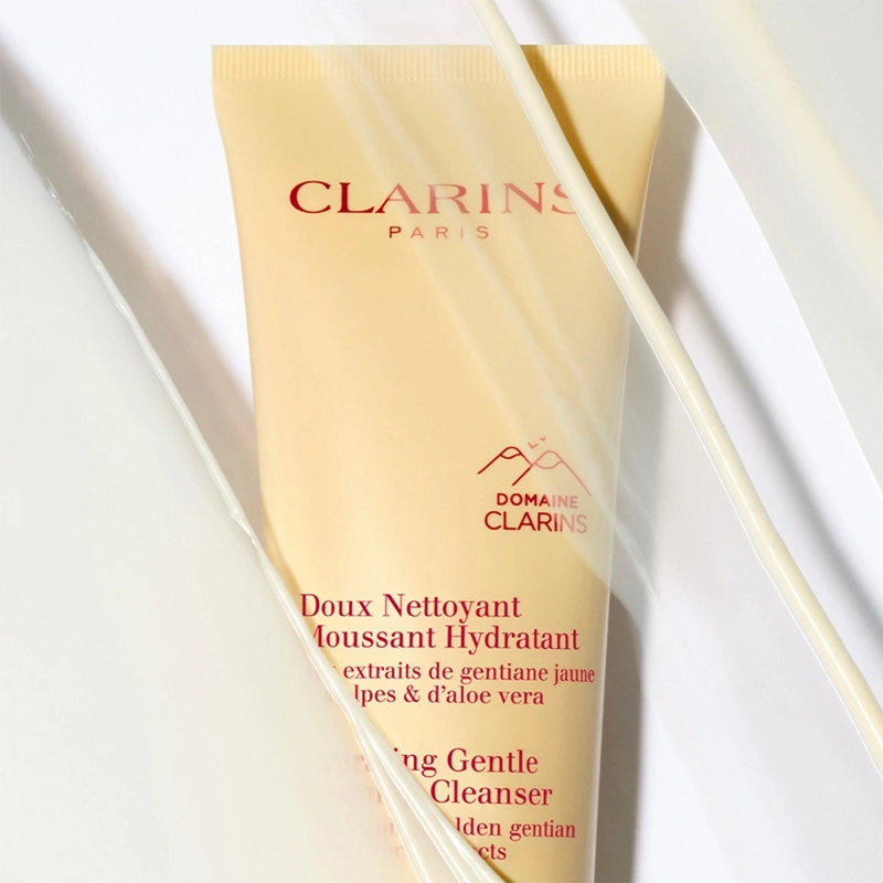 LIMPIADOR DE ROSTRO CLARINS 125 ML HYDRATING GENTLE FOAMING CLEANSER - 4