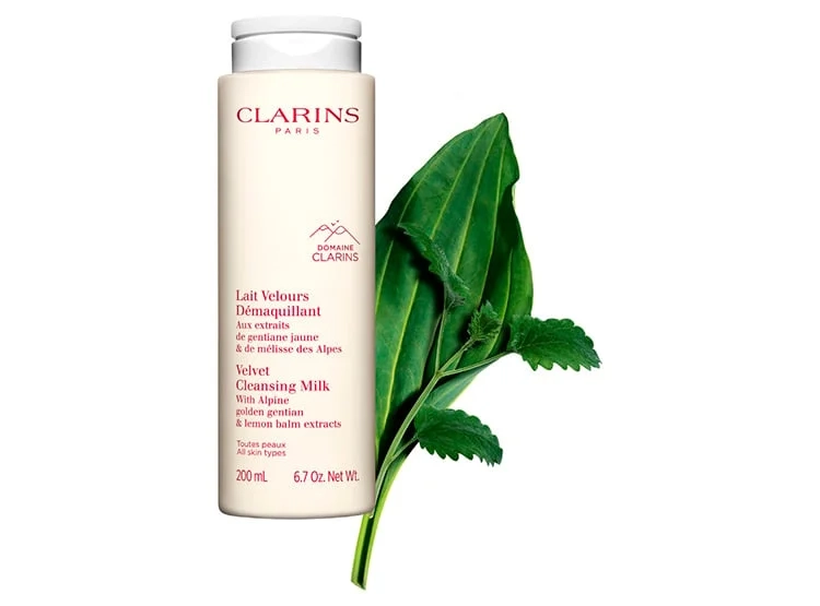 LIMPIADOR FACIAL CLARINS VELVET CLEANSING MILK 200 ML - 3