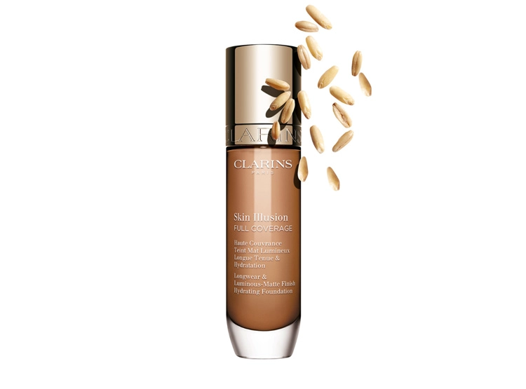 BASE DE MAQUILLAJE CLARINS 30 ML SKIN ILLUSION FULL COVERAGE - 1