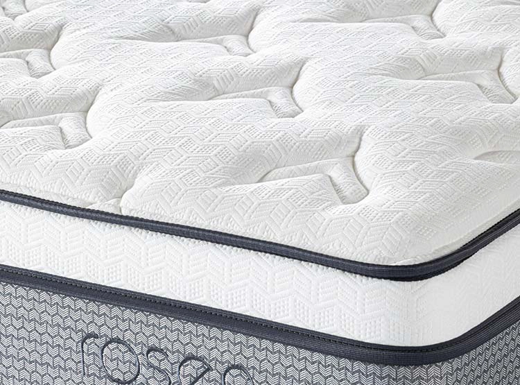 JUEGO DE DORMITORIO ROSEN CAMA EUROPEA INDIE 1.5 PLAZAS AZUL + RESPALDO FERRARA - 6