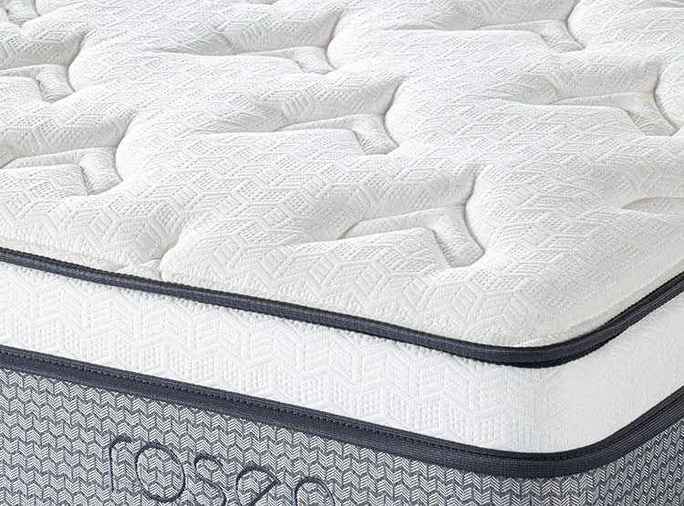 JUEGO DE DORMITORIO ROSEN CAMA EUROPEA INDIE 1 PLAZA GRIS + RESPALDO ISSEY GRAFITO - 6