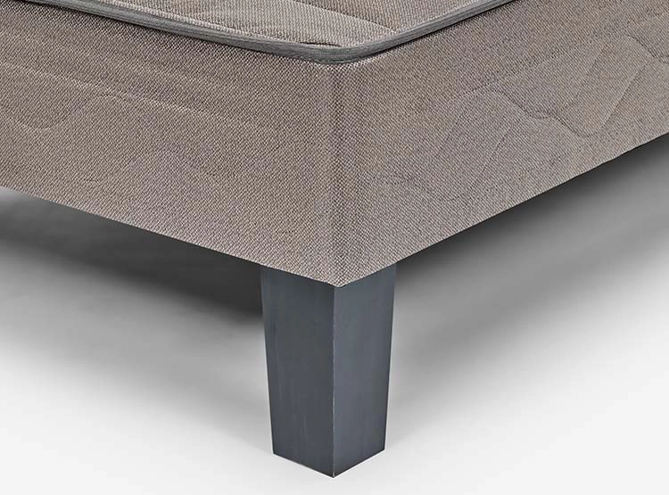 BASE CAMA ROSEN EUROPEA CENIZA BD 2 PLAZAS CAFÉ CLARO - 4