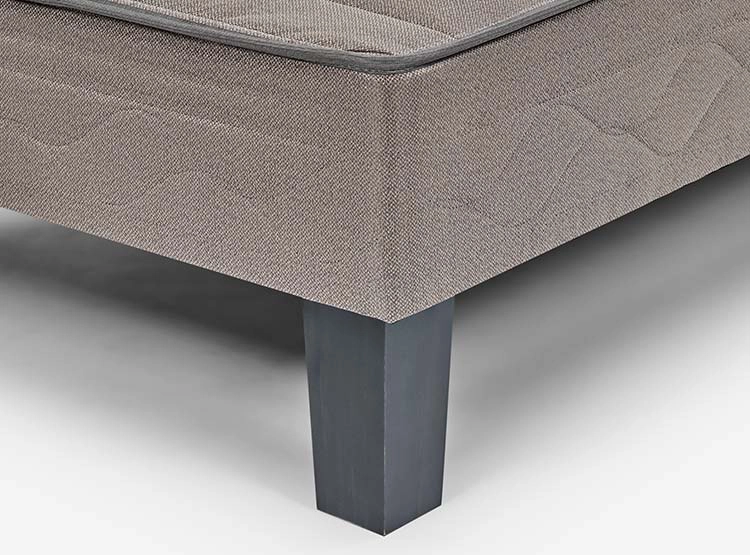 BASE CAMA ROSEN EUROPEA CENIZA BN 2 PLAZAS CAFÉ CLARO - 4