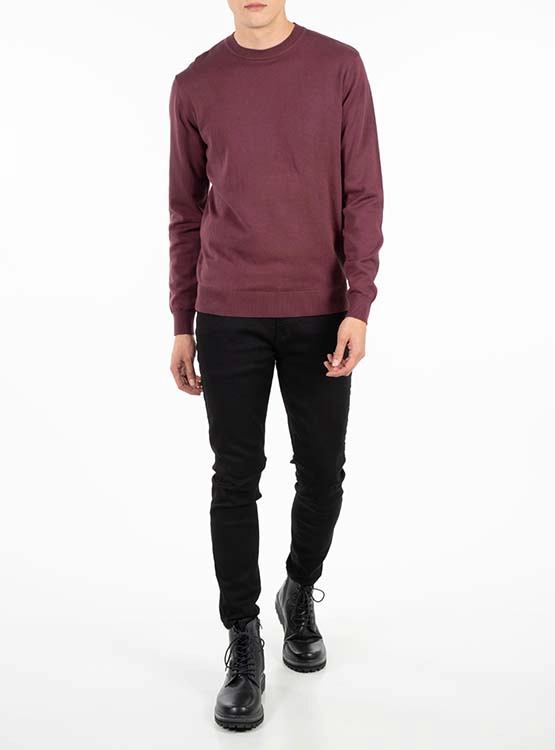 SWEATER MANGA LARGA ALGODÓN HOMBRE ELLUS - 4