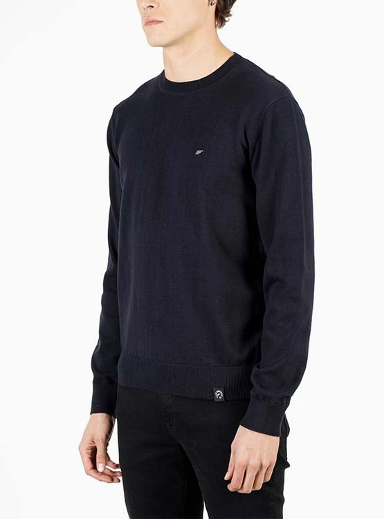 SWEATER MANGA LARGA ALGODÓN HOMBRE ELLUS - 1