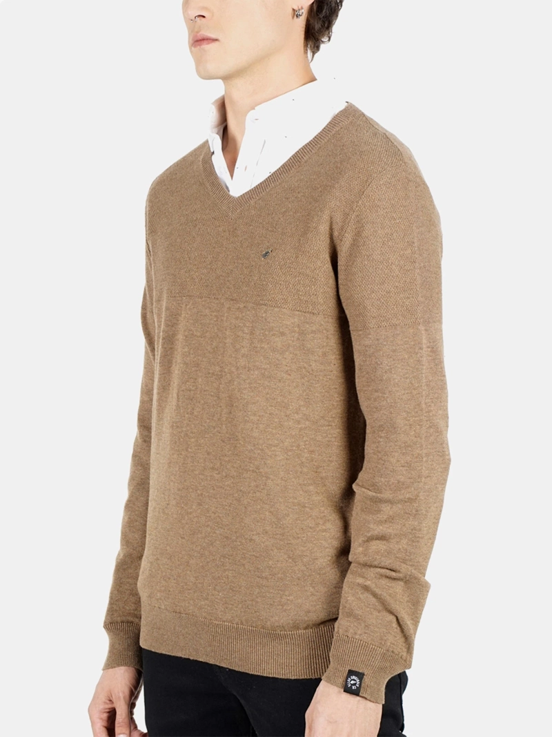 SWEATER HOMBRE ELLUS VNECK REGULAR FIT - 3