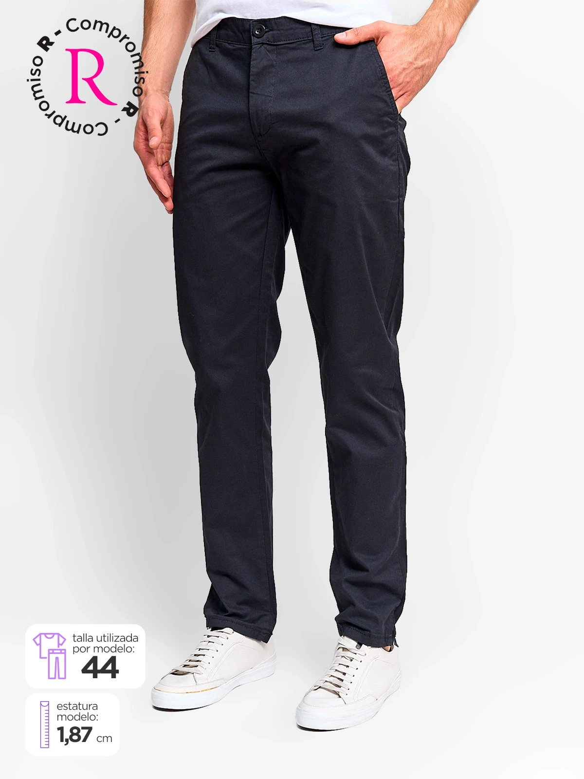 PANTALÓN INDEX SLIM BÁSICO - 1