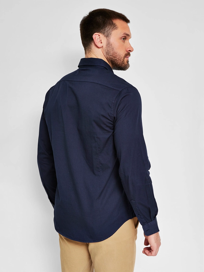 CAMISA HOMBRE CACHAREL ALGODÓN LAVADA - 2