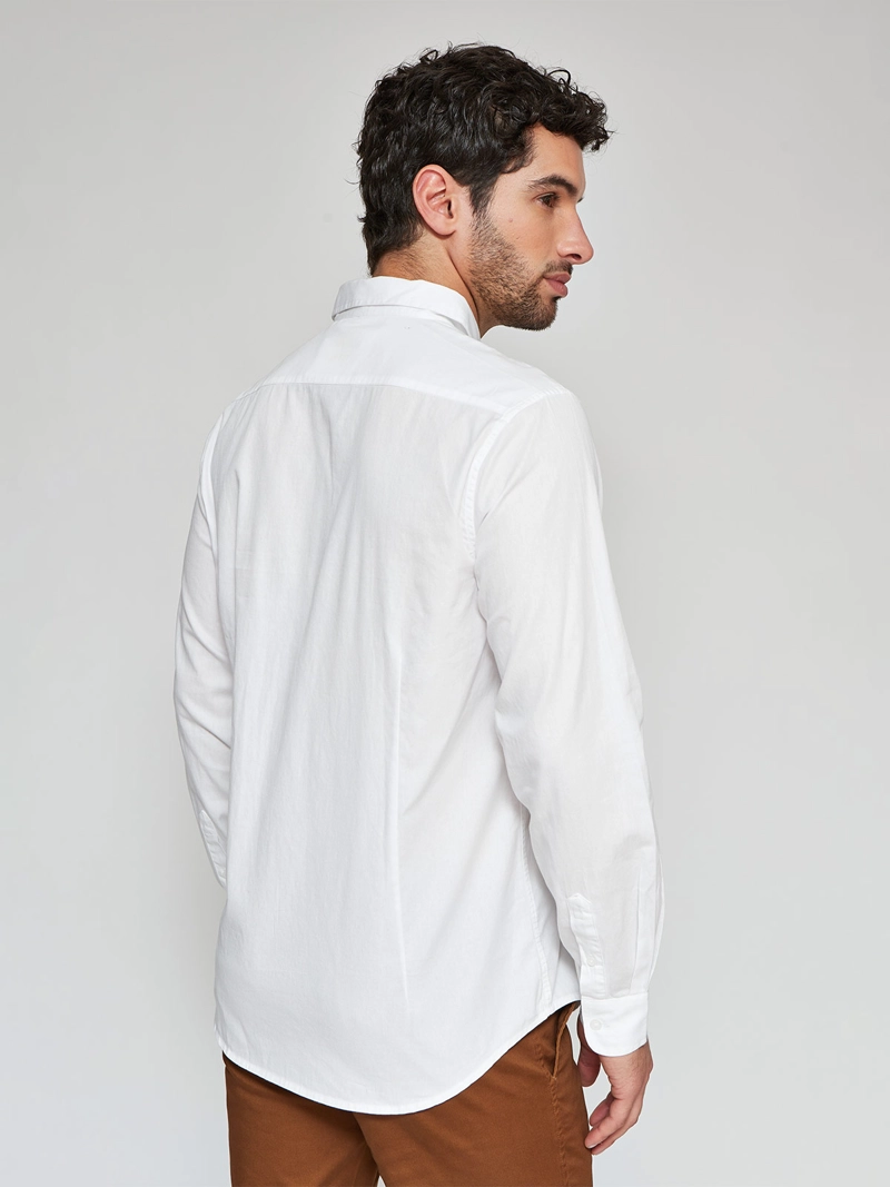 CAMISA HOMBRE CACHAREL ALGODÓN LAVADA - 2