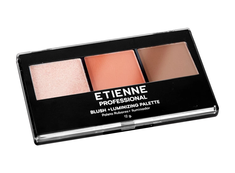SET ETIENNE RUB+ILU MAQUILLAJE 3 COLORES - 2