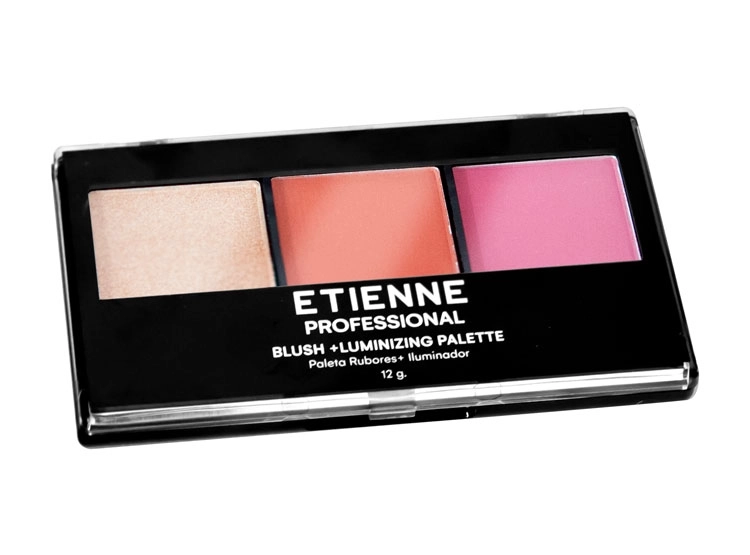 SET ETIENNE RUB+ILU MAQUILLAJE 3 COLORES - 2