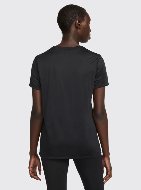 POLERA NIKE DF RLGD SS TEE NEGRO - 2