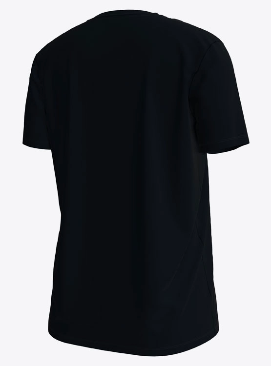 POLERA NIKE DF RLGD SS TEE NEGRO - 4