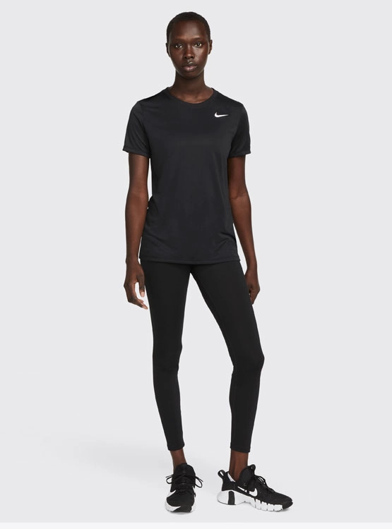 POLERA NIKE DF RLGD SS TEE NEGRO - 6