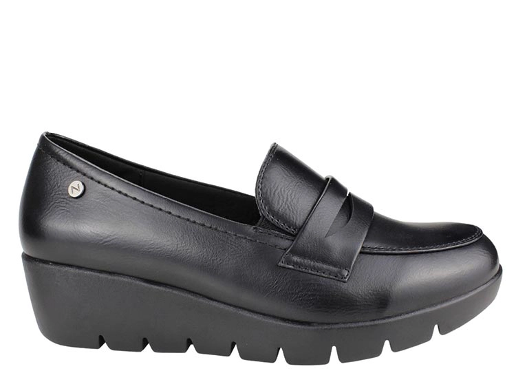 MOCASINES MUJER VERAZZI NEGRO ADQ61113B