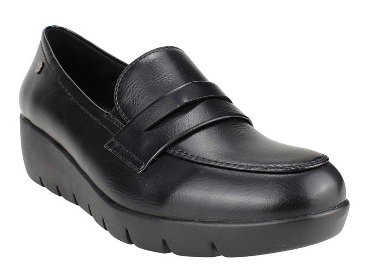 MOCASINES MUJER VERAZZI NEGRO ADQ61113B - 2