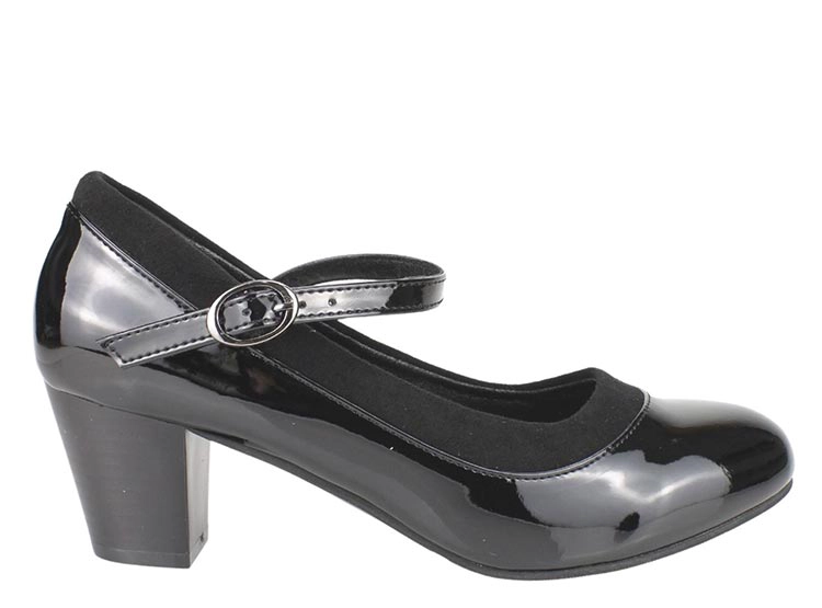 ZAPATOS MUJER VERAZZI NEGRO FC1412 - 1