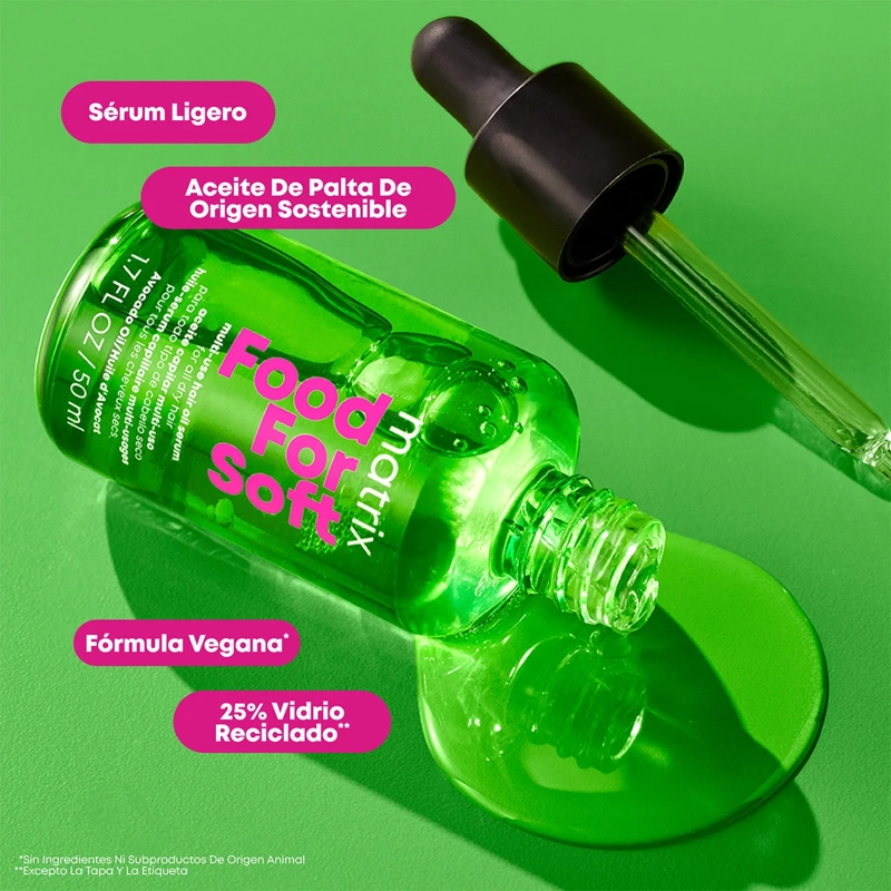 ACEITE HIDRATANTE MATRIX CABELLO SECO FOOD FOR SOFT 50 ML - 4