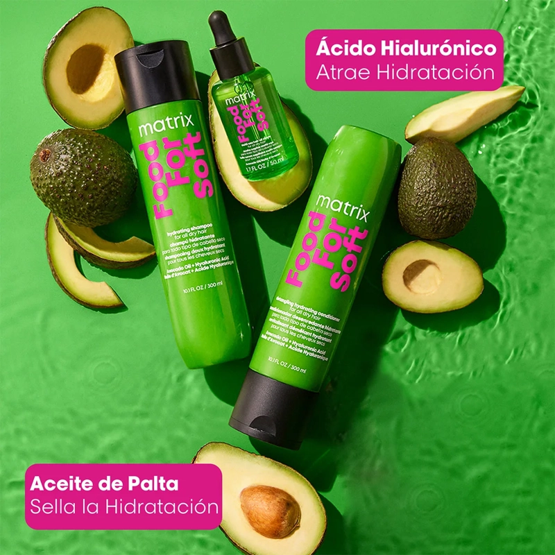 ACEITE HIDRATANTE MATRIX CABELLO SECO FOOD FOR SOFT 50 ML - 6