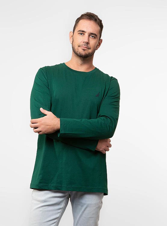 POLERA ALGODÓN HOMBRE NAUTICA CLÁSICA - 1