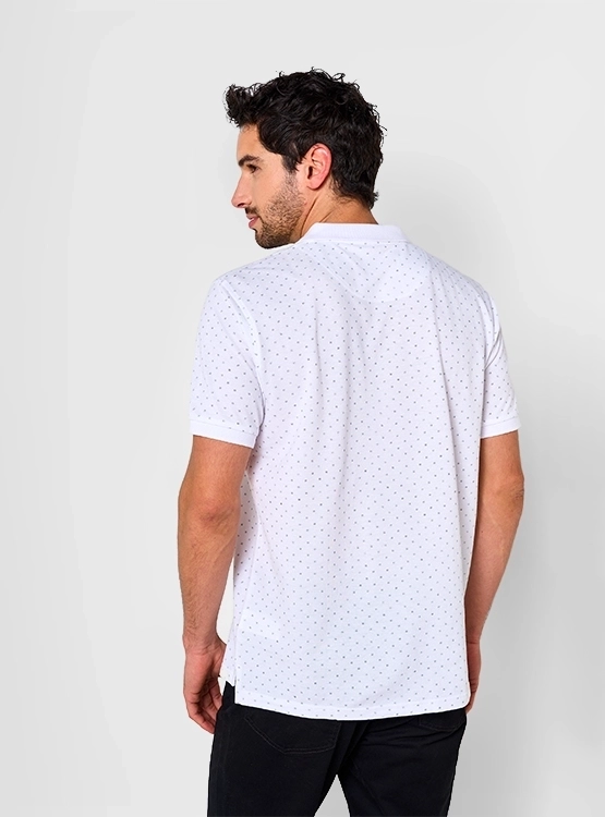 POLERA KENNETH STEVENS PIQUÉ PRINT - 2