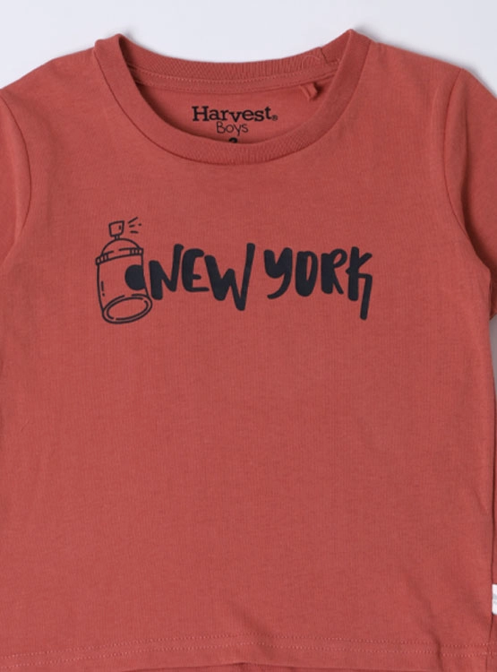 POLERA MANGA CORTA NIÑO HARVEST - 3