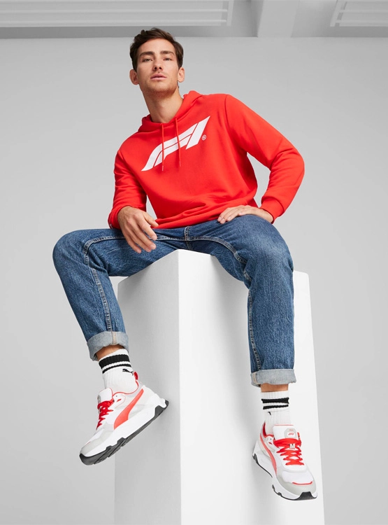 POLERÓN HOMBRE PUMA F1 ESS LOGO HOODIE - 2