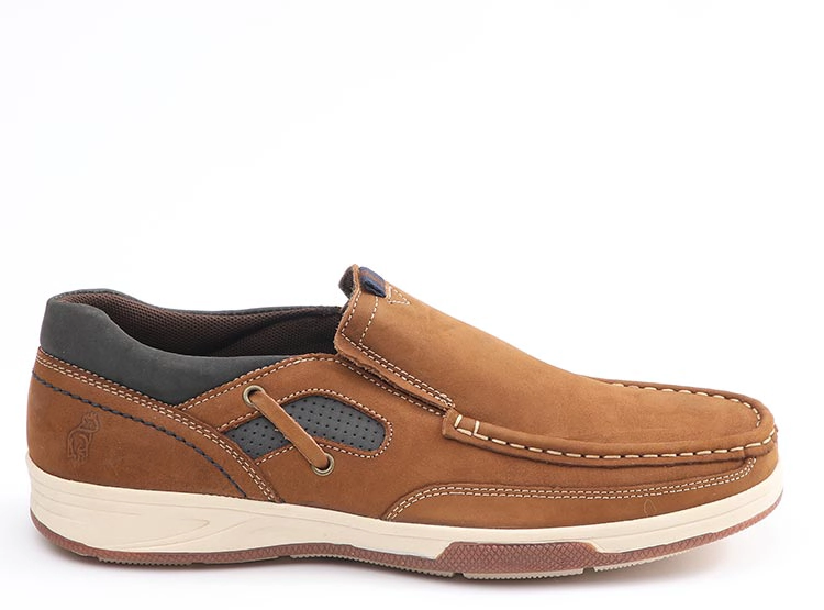 ZAPATOS CUERO HOMBRE JARMAN CAMEL LJB18207012 - 1