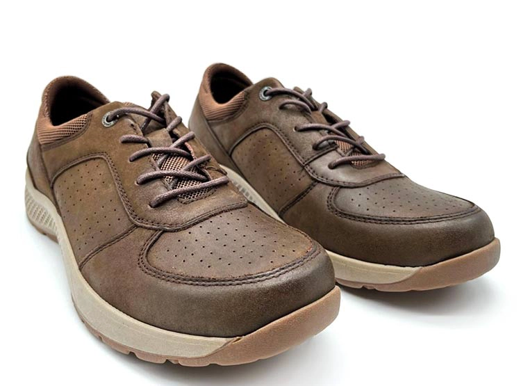 ZAPATOS CUERO HOMBRE JARMAN CHOCOLATE HKYM17-03 - 2