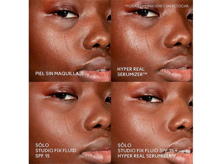 CREMA FACIAL MAC HIDRATANTE HYPER REAL SERUMIZER 50 ML - 4